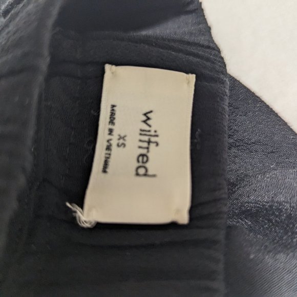 Aritzia/Wilfred black culotte xs - Picture 1 of 2